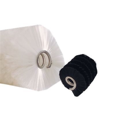 Nylon Polishing Industrial Cylinder Brush Cylindrical Wire Brush Roller Aluminium Oxide