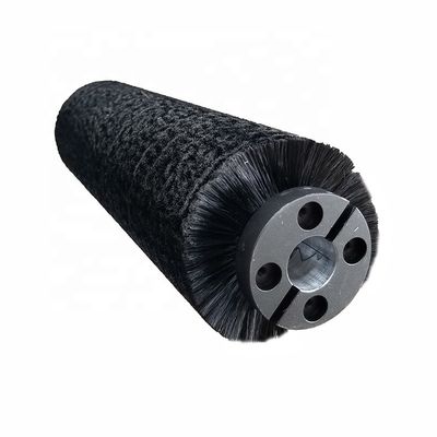 Stainless steel Cylinder Abrasive Nylon Wheel Brush Roller For Cleaning