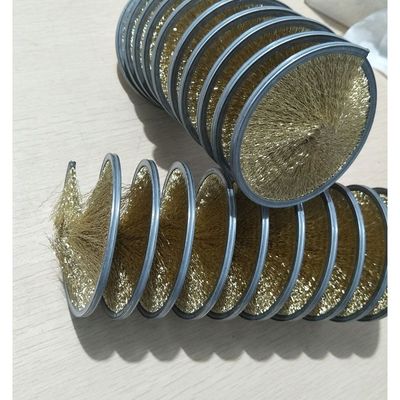 Galvanized Iron Spiral Coil Spring Brush Industrial Tube Brush Polishing 45mm
