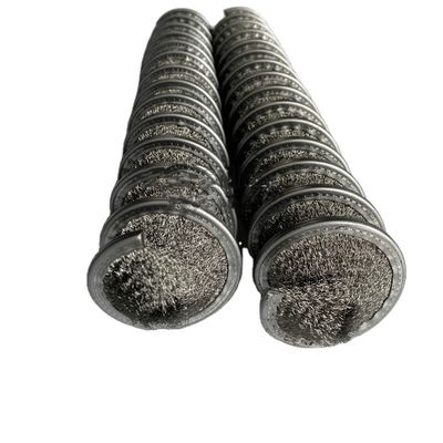 Galvanized Iron Spiral Coil Spring Brush Industrial Tube Brush Polishing 45mm