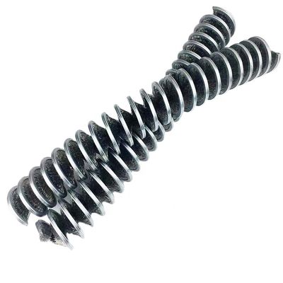 Galvanized Metal Spiral Coil Spring Brush Roller For Polishing