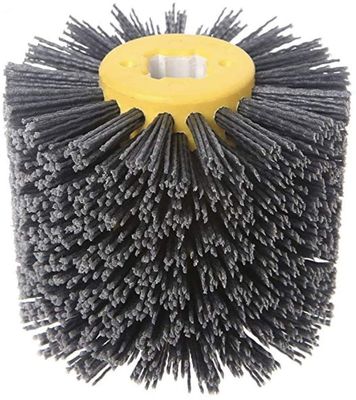 Cylinder Grinding Drawing Wire Roller Brush For Wooden Floor Polishing Cleaning ODM