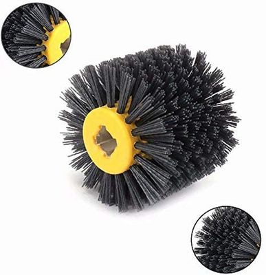 Cylinder Grinding Drawing Wire Roller Brush For Wooden Floor Polishing Cleaning ODM