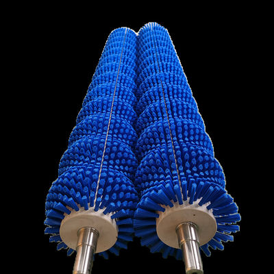 Oyster Conveyor Cleaning Brush Roller Brush For Conveyor Belt Cleaning