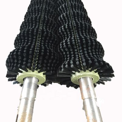Customized Industrial Cylindrical Brush Fruits Vegetables Potato Belt Cleaning
