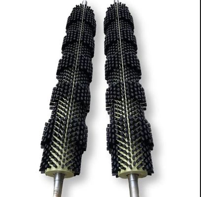 Industrial Rotary Cylindrical Conveyor Brushes Nylon For Fruit Cleaning