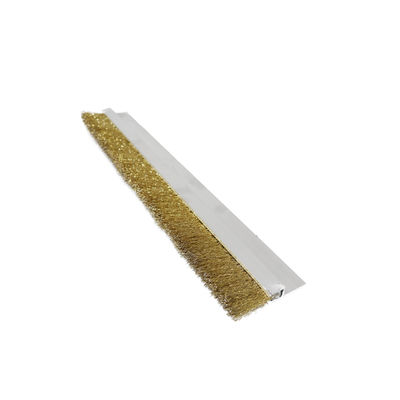 Brass Bristle Flexible Industrial Brush Strip 0.08mm ~0.6mm