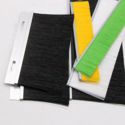 Dustproof 50mm Brush Draught Excluder Seal Weather Stripping For Garage Doors