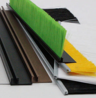 Dustproof 50mm Brush Draught Excluder Seal Weather Stripping For Garage Doors