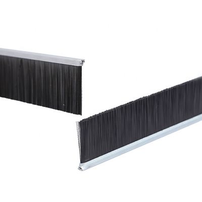 Flexible Door Brush Seal Strip Hardwearing Nylon Bristle Rodent proof