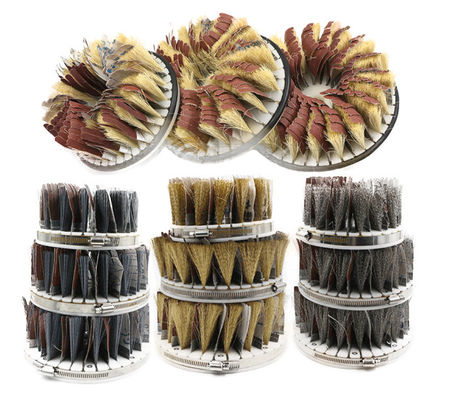 ISO9001 Sisal Disc Sanding Brush Head Wheel Polishing Surface