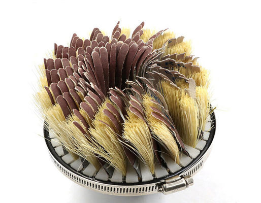ISO9001 Sisal Disc Sanding Brush Head Wheel Polishing Surface