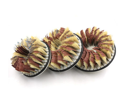 ISO9001 Sisal Disc Sanding Brush Head Wheel Polishing Surface