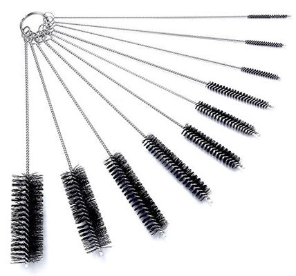Tubular Twisted Steel Wire Tube Brush Bottle Cup Cleaning