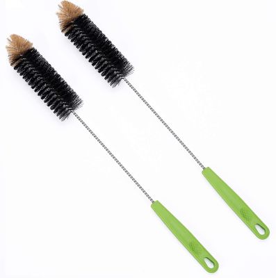 OEM Micro Twisted Wire Brushes Tube Bottle Cleaning Extra Long Handle