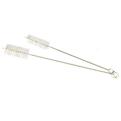 Nylon Twist Bristle Wire Pipe Brush Stainless Steel Tube Brush Grain Line