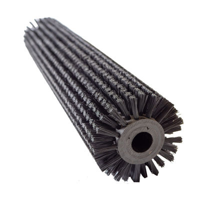 Custom Industrial Rotating Brushes Cleaning Cylinder Center Roller Brush