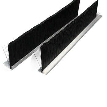 Rigid Industrial Weather Strip Brush For Window Door Threshold Seals