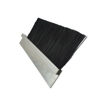 Industrial Customized H-shape Aluminum Alloy Nylon Strip Brush For Door Bottom