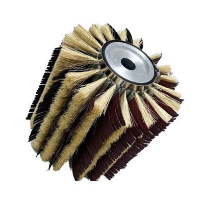Factory Support Wood Polishing Sandpaper Sisal Brush Roller Replaceable Sandpaper Sisal Drum Sander
