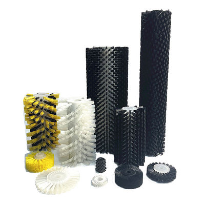 Industrial Machine Nylon Cylindrical Cleaning Brush Roller Brush Customizable
