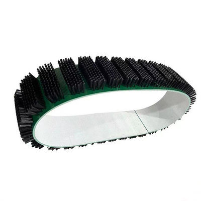 Industrial Belt Brush Conveyor Belt Cleaning Brush Rubber PVC Base