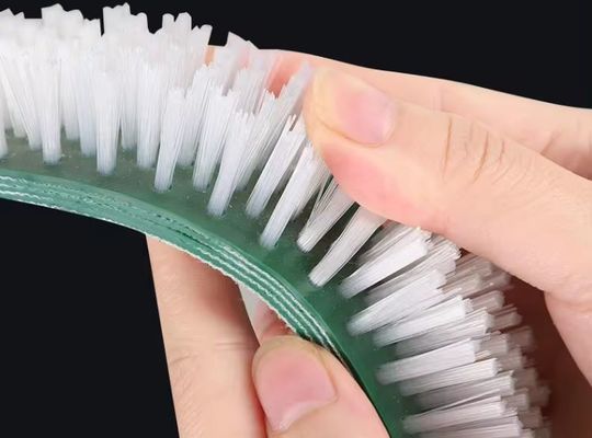 Industrial Belt Brush Conveyor Belt Cleaning Brush Rubber PVC Base