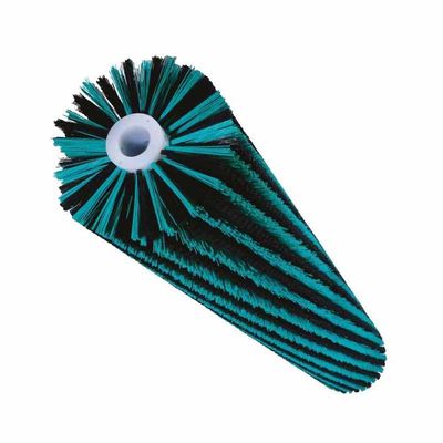 Soft Nylon Cleaning Roller Brush For Glass Cleaning Industrial Cylindrical Brush