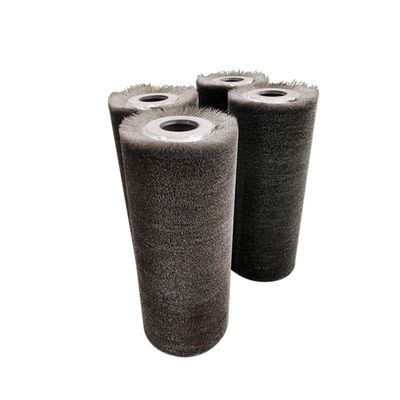 Stainless Steel Wire Roller Brush For Polishing Wpc Board