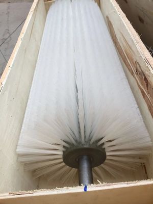 High Quality Nylon Roller Brush For Fruit And Vegetable Waxing