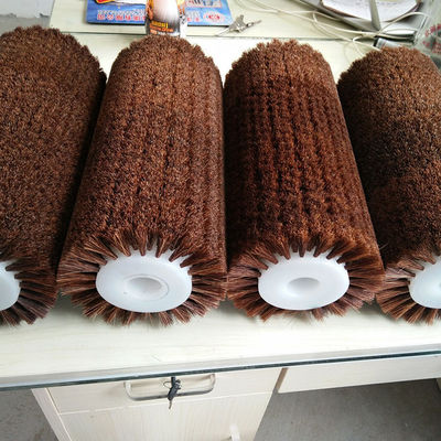 Customized Horsetail Cylindrical Brush For Food Processing Cleaning