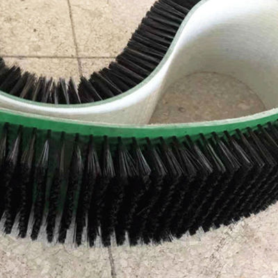 Custom Industrial Nylon Bristle Cleaning Belt Cleaning Brush For Belt Cleaning