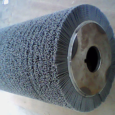 Customized Industrial Abrasive Wire Roller Brush For Polishing