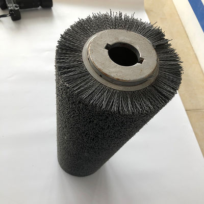Customized Industrial Abrasive Wire Roller Brush For Polishing