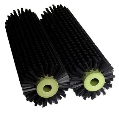 Customized Nylon Brush Wire 0.05mm-2.0mm Brush Roller For Shaft Wall Guide Elevator Brush Roller