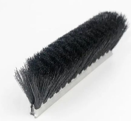 Customizable Strip Shape Nylon/Steel Wire Wrap Multiple Rows Brush Strips