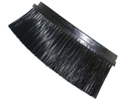 Industrial Rubber Base H-Type Polypropylene Bristle Brush Strip For Seal Truck Splash-proof