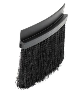 Industrial Rubber Base H-Type Polypropylene Bristle Brush Strip For Seal Truck Splash-proof
