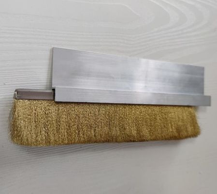 Custom Conductive Corrosion-Resistant Brass Tape Brush H/f/t Strip Brush