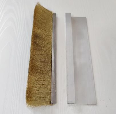 Custom Conductive Corrosion-Resistant Brass Tape Brush H/f/t Strip Brush