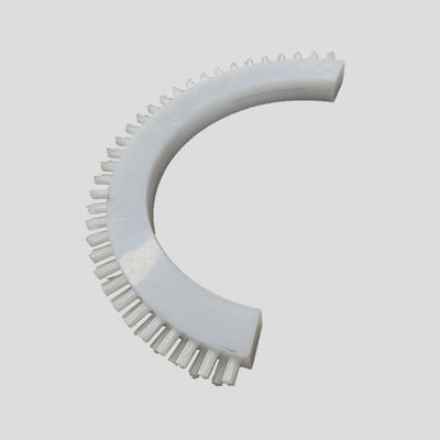 Custom Made Nylon Lath Brushes Semicircle Half Round For Sewage Products