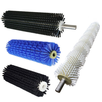 Custom Size Industrial Nylon Brush Tufted Roller Brush