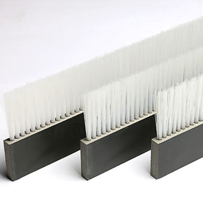 Custom Industrial Nylon PBT Bristle Horse Hair Pig Hair PVC Plate Brushes For Cleaning