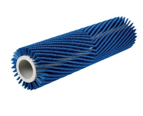 Customized Blue Cylindrical Brush Rollerclean Brush Roller For Cleaning Machine