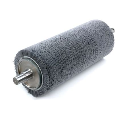 Industrial Abrasive Silk Nylon Roller Brush For Metal Deoxidizing