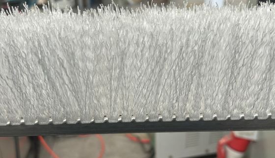 Industrial Custom Double Steel Strip Brush Steel Wire Brush Strip For polishing Machine