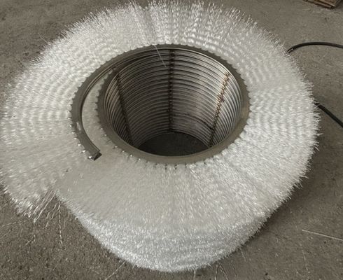 Industrial Custom Double Steel Strip Brush Steel Wire Brush Strip For polishing Machine