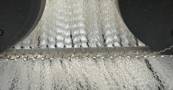 Industrial Custom Double Steel Strip Brush Steel Wire Brush Strip For polishing Machine
