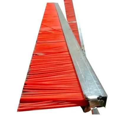 PP Mixed Wire Brush For Concrete Brick Block Making Machine Strip Brush