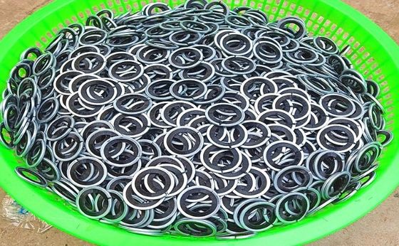 Industrial Custom Circular Nylon Seal Brush Internal Wound Brush Spiral Brush